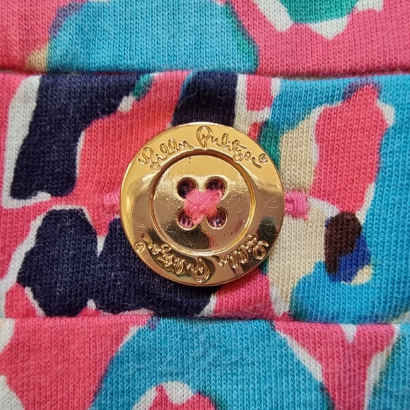 Lilly Pulitzer Pink/Blue Dress size Small. 100% Cotton - Picture 7 of 8